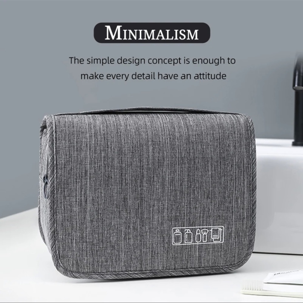 Travel storage bag men and women on business travel portable wash bag can be